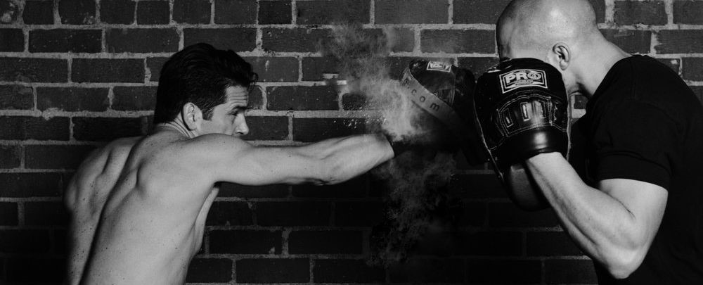 Boxing training slide 1